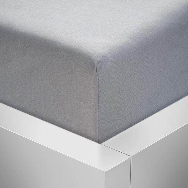 TP Microtop prostěradlo Comfort 180x200 - Světle šedá  - -