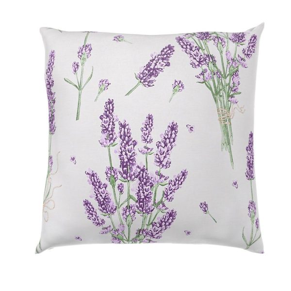 TP Bavlněný povlak na polštář PROVENCE COLLECTION 50x50 LEVANDULE fialová  - -