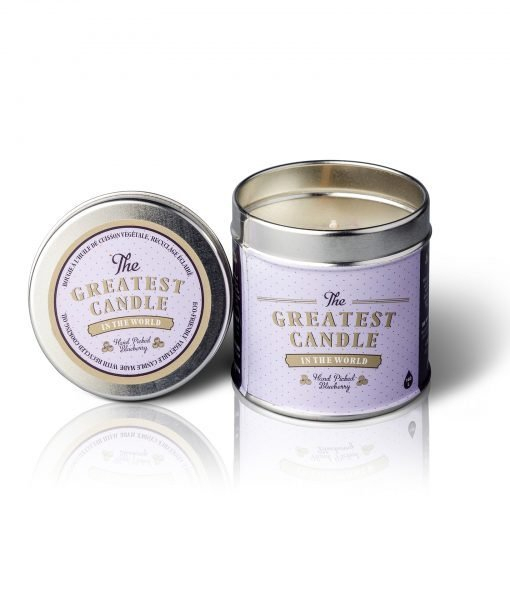 The Greatest Candle Vonná svíčka v plechovce (200 g) - borůvky  - -