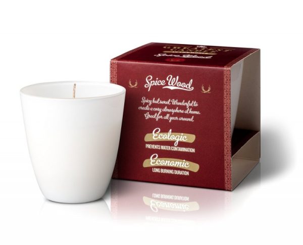 The Greatest Candle Vonná svíčka ve skle (130 g) - dřevo a koření  - -