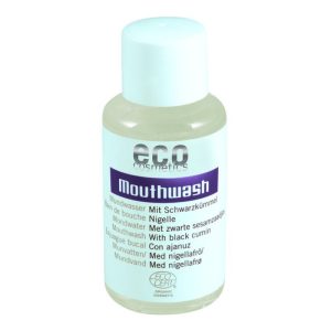 Eco Cosmetics Ústní voda s černuchou BIO (50 ml) - s výtažky ze šalvěje a echinacey  - -