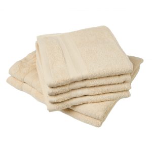 TP Set ručníků a osušek EXCLUSIVE TOP COLLECTION 6 kusů - Béžová  - -