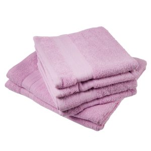 TP Set ručníků a osušek EXCLUSIVE TOP COLLECTION 6 kusů - Světle fialová  - -