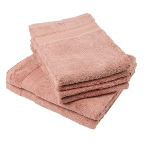 TP Set ručníků a osušek EXCLUSIVE TOP COLLECTION 6 kusů - Světle hnědá  - -