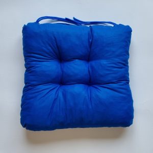 PovlečemeVás Sedák prošívaný 40x40 cm - Modrá  - MateriálBavlna- Barva Modré