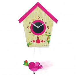 Flexistyle z110 - dětské kyvadlové hodiny s ptáčkem