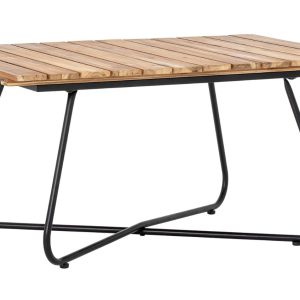 Akáciový zahradní konferenční stolek Bloomingville Hampton 90 x 60 cm  - Výška45 cm- Šířka 90 cm