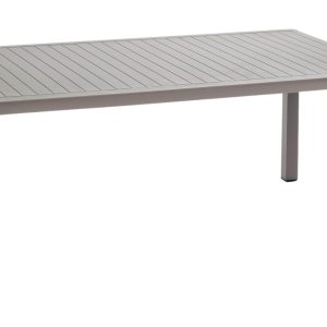 Nardi Bílý plastový zahradní konferenční stolek Aria 100 x 60 cm  - Výška40 cm- Šířka 100 cm