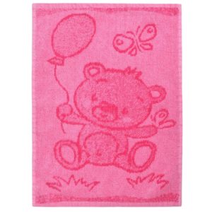 Profod Dětský ručník Bear pink