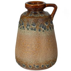 Hoorns Hnědá keramická váza Ores 30 cm  - Výška30 cm- Šířka 20 cm