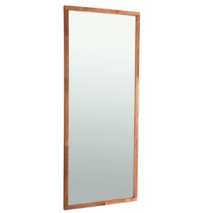 Dubové nástěnné zrcadlo ROWICO CONFETTI 60 x 150 cm  - Výška150 cm- Šířka 60 cm