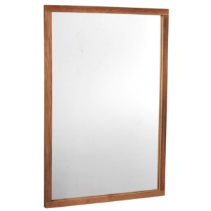 Dubové nástěnné zrcadlo ROWICO CONFETTI 60 x 90 cm  - Výška90 cm- Šířka 60 cm