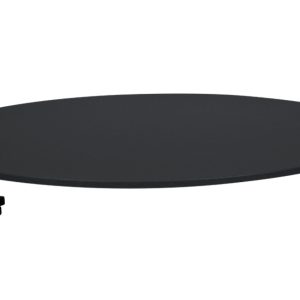 Antracitový přídavný odkládací stolek Fermob Bellevie 36 cm  - Průměr36 cm- Deska Lakovaný hliník