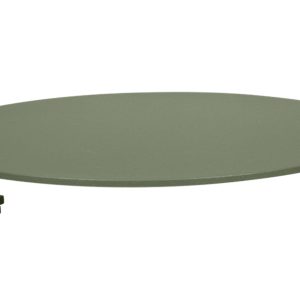 Kaktusově zelený přídavný odkládací stolek Fermob Bellevie 36 cm  - Průměr36 cm- Deska Lakovaný hliník