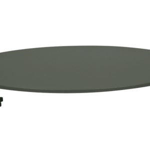 Šedozelený přídavný odkládací stolek Fermob Bellevie 36 cm  - Průměr36 cm- Deska Lakovaný hliník