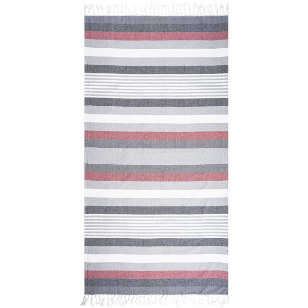 Trade Concept Osuška Fouta s třásněmi Stripes red