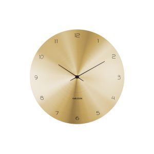 Karlsson 5888GD designové nástěnné hodiny  - Barvazlatá-