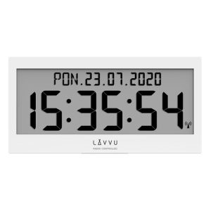 LAVVU MODIG LCX0010 digitální hodiny  - Barvabílá-