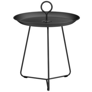 Černý kovový odkládací stolek HOUE Eyelet 45 cm  - Výška46