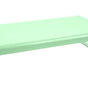 Opálově zelený hliníkový zahradní konferenční stolek Fermob Bellevie 138 x 80 cm  - Výška36 cm- Šířka 138 cm