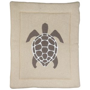 Béžová hrací deka Quax Turtle 93 x 73 cm  - Šířka73 cm- Délka 93 cm