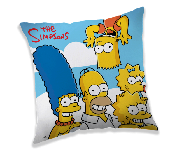 Jerry Fabrics s. r. o. Polštářek licenční 40x40 - The Simpsons Clouds  - MateriálPolyester- Rozměr 40 x 40 cm