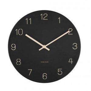 Karlsson 5788BK designové nástěnné hodiny