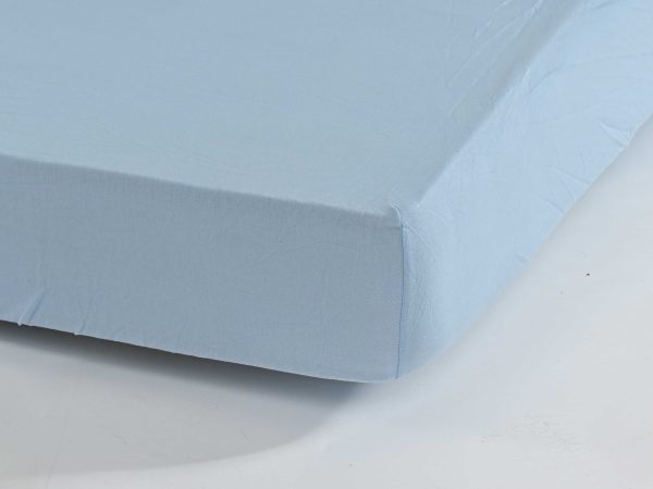 Profod Prostěradlo JERSEY COMFORT 90x200 cm - Modrá  - MateriálBavlna- Materiál Jersey