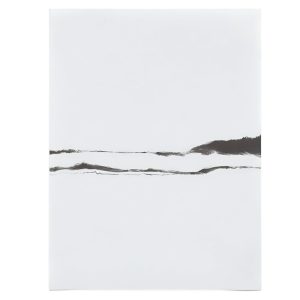 Černobílý abstraktní plakát Kave Home Istan 28 x 21 cm  - Výška28 cm- Šířka 21 cm