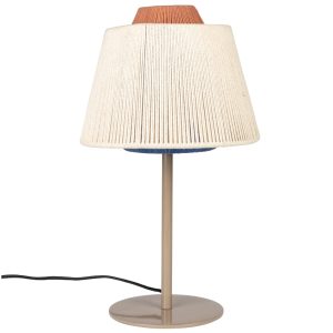 White Label Barevná stolní lampa WLL YUMI  - Výška45 cm- Průměr 26 cm