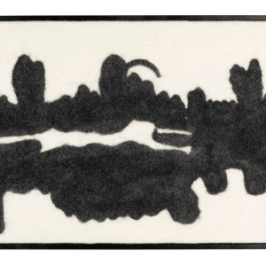 Abstraktní plstěný obraz DUTCHBONE SAMUDRA 54 x 94 cm  - Výška56 cm- Šířka 94 cm