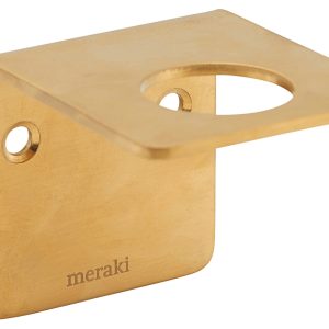 Zlatý kovový nástěnný držák Meraki Supply 5