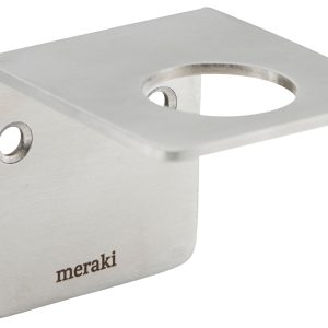 Stříbrný kovový nástěnný držák Meraki Supply 5