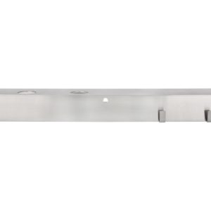 Stříbrný kovový držák s háčky Meraki Supply 50 cm  - Výška5