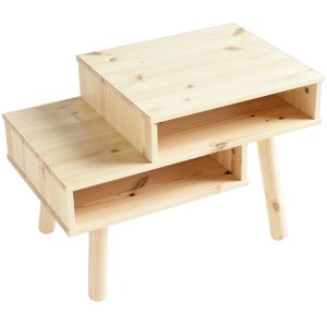 Dřevěný konferenční stolek Karup Design Hako 65 x 40 cm  - videohttps://www.youtube.com/watch?v=UcKyMMQr2HQ- Výška 45 cm