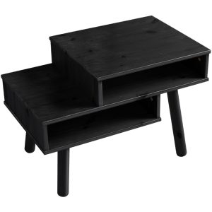 Černý konferenční stolek Karup Design Hako 65 x 40 cm  - Výška45 cm- Šířka 40 cm