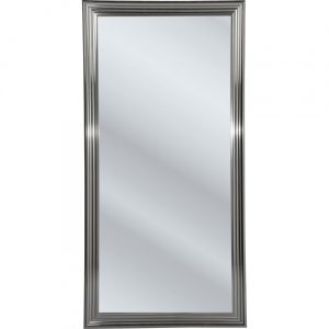 Kare Design Stříbrné závěsné zrcadlo Silver 180 x 90 cm  - Výška160 cm- Šířka 90 cm