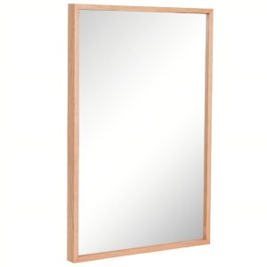 Dubové závěsné zrcadlo Hübsch Depth 60 x 40 cm  - Výška60 cm- Šířka 40 cm
