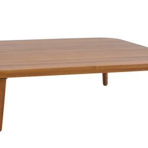 Dřevěný konferenční stolek RAGABA CONTRAST TETRA 110 x 110 cm  - Výška31 cm- Šířka 110 cm