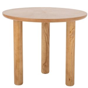 Dřevěný konferenční stolek Bloomingville Noma 60 cm  - Výška50 cm- Průměr 60 cm