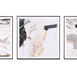 Set tří abstraktních obrazů Somcasa Spot  - Výška80 / 80 / 80 cm- Šířka 60 / 60 / 80 cm