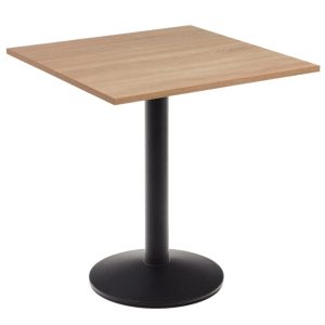 Přírodní bistro stolek Kave Home Esilda 70 x 70 cm  - Výška74 cm- Šířka 70 cm