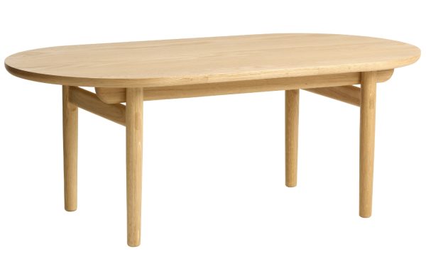 Dubový konferenční stolek Unique Furniture Carno 130 x 70 cm  - Výška45 cm- Šířka 130 cm