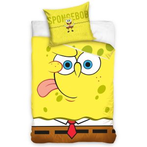 CARBOTEX Dětské povlečení Sponge Bob Emoji
