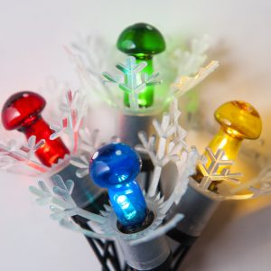 Světelný řetěz Astra LED mini Muchomůrka barevná