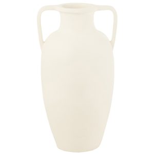 Bílá keramická váza J-line Afilia 66 cm  - Výška66 cm- Průměr 47 cm
