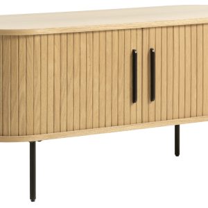 Dubový TV stolek Unique Furniture Nola 120 x 40 cm  - Výška56 cm- Šířka 120 cm