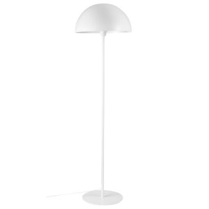 Nordlux Bílá kovová stojací lampa Ellen 140 cm  - Výška140 cm- Průměr stínidla 40 cm