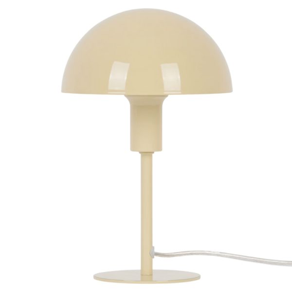 Nordlux Žlutá kovová stolní lampa Ellen Mini  - Výška25 cm- Průměr stínidla 16 cm