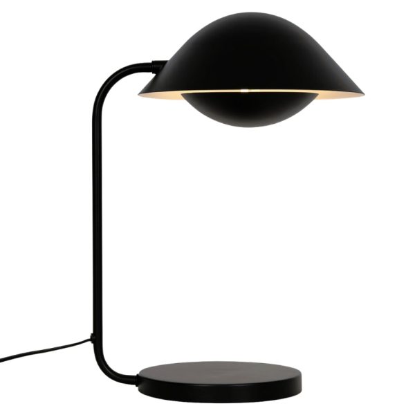 Nordlux Černá kovová stolní lampa Freya  - Výška40